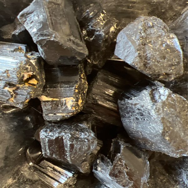Black Tourmaline Rough