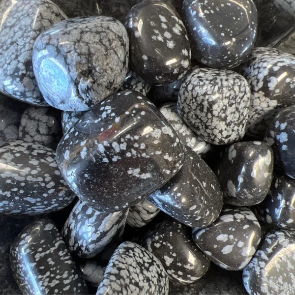 Snowflake Obsidian Tumble